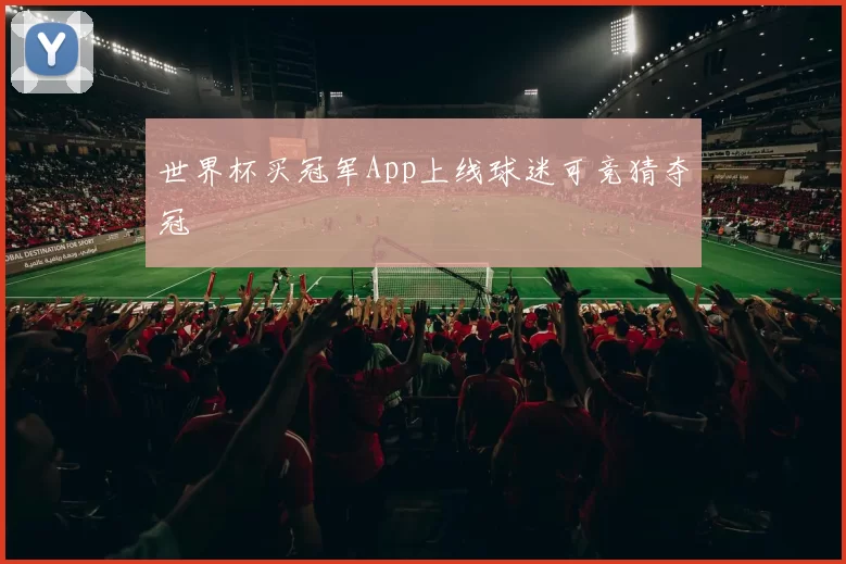 世界杯买冠军App上线球迷可竞猜夺冠